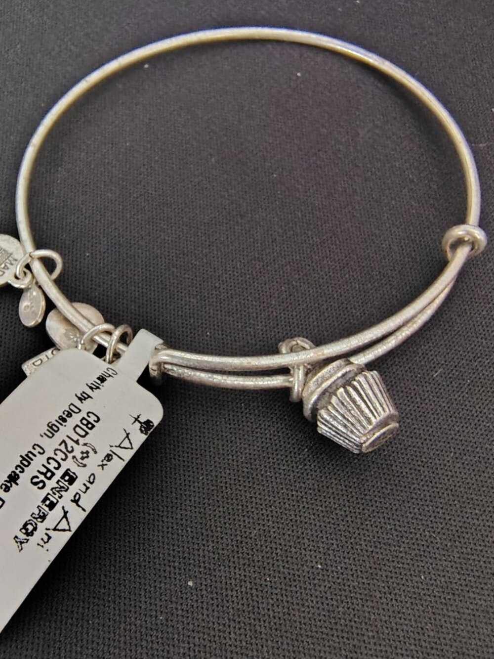 Alex and Ani Cupcake Bangle NWT 818
